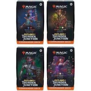 Magic: The Gathering Outlaws Of Thunder Junction Commander Deck - Set 4