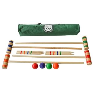 Traditional Garden Games Junior Traditional Lawn Croquet Set for Children