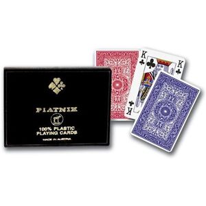 Gibsons 100% Plastic Double Deck Playing Cards from Piatnik Card Game Pack of cards