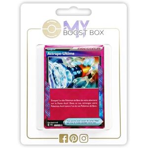 my-booster Attrape-Ultime (Prime Catcher) 157/162 Ace Spec Trainer Holo - Myboost X Écarlate et Violet 5 - Forces Temporelles Box of 10 Pokemon French cards