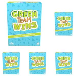 Goliath Green Team Wins Try to Guess What Others Are Saying to Gain Points! Family Party Games For 3-6 Players Ages 10+ (Pack of 5)