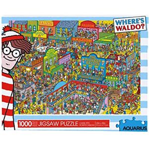 AQUARIUS Where's Waldo Wild Wild West 1000 Piece Jigsaw Puzzle