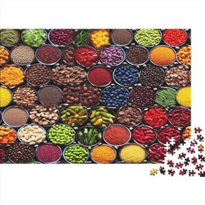 NEZHADAD Colourful Spices 300 Piece Jigsaw Puzzles Brain Challenge Jigsaw Puzzle Toy Cool Dog Premium Jigsaw Puzzle Dog Jigsaw PuzzleSustainable Puzzle AdultsGreat Gift 300pcs (40x28cm)