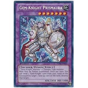YU-GI-OH! yugioh - Gem-Knight Prismaura HA06-EN020 1st Edition Secret Rare - Hidden Arsenal 6: Omega Xyz