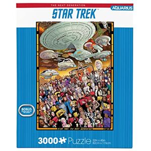 AQUARIUS Star Trek Next Gen Puzzle (3000 Piece Jigsaw Puzzle) - Officially Licensed Star Trek Merchandise & Collectibles - Glare Free - Precision Fit - 32 x 45 Inches