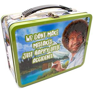 Aquarius 48196 Bob Ross Happy Accidents Large Gen 2 Fun Box zzCOULD NOT FIND Tin Storage, Print, Multi-Colored, 8 Inches