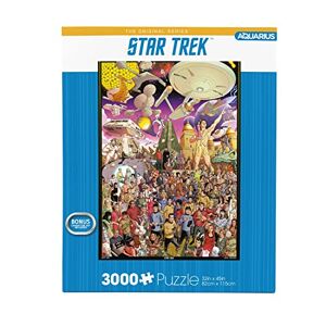 Aquarius Star Trek Puzzle (3000 Piece Jigsaw Puzzle) - Officially Licensed Star Trek Merchandise & Collectibles - Glare Free - Precision Fit - 32 x 45 Inches
