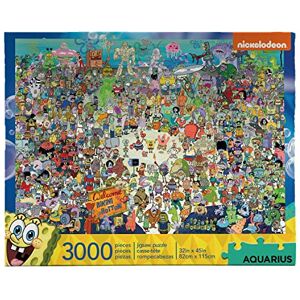 AQUARIUS Spongebob Squarepants GIANT jigsaw puzzle (3000 Pieces) 1150mm x 820mm (nm)