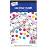 The Home Fusion Company Bingo Tickets - 100 pages 600 Tickets Family Games And Fun