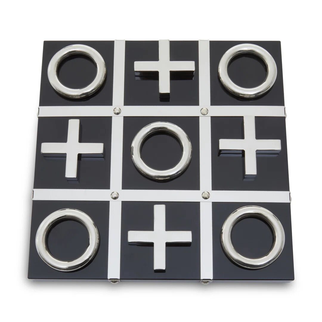 Metro Lannon Tic Tac Toe Game 6.0 H x 33.0 W cm