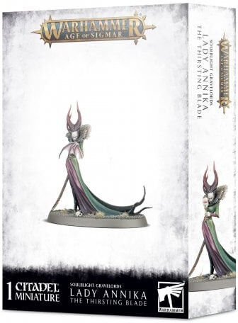 Games Workshop Warhammer Age Of Sigmar - Soulblight Gravelords: Lady Annika The Thirsting Blade