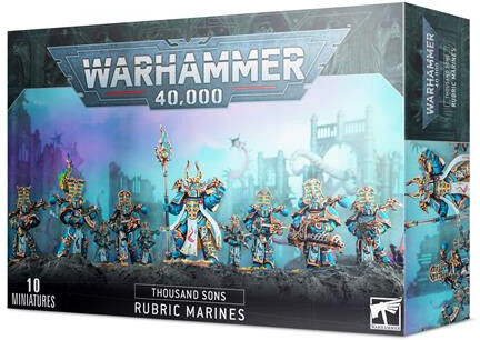 Games Workshop Warhammer 40,000 - Thousand Sons: Rubric Marines