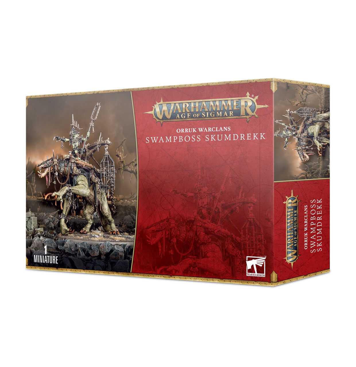 Games Workshop Warhammer Age Of Sigmar - Orruk Warclans: Swampboss Skumdrekk