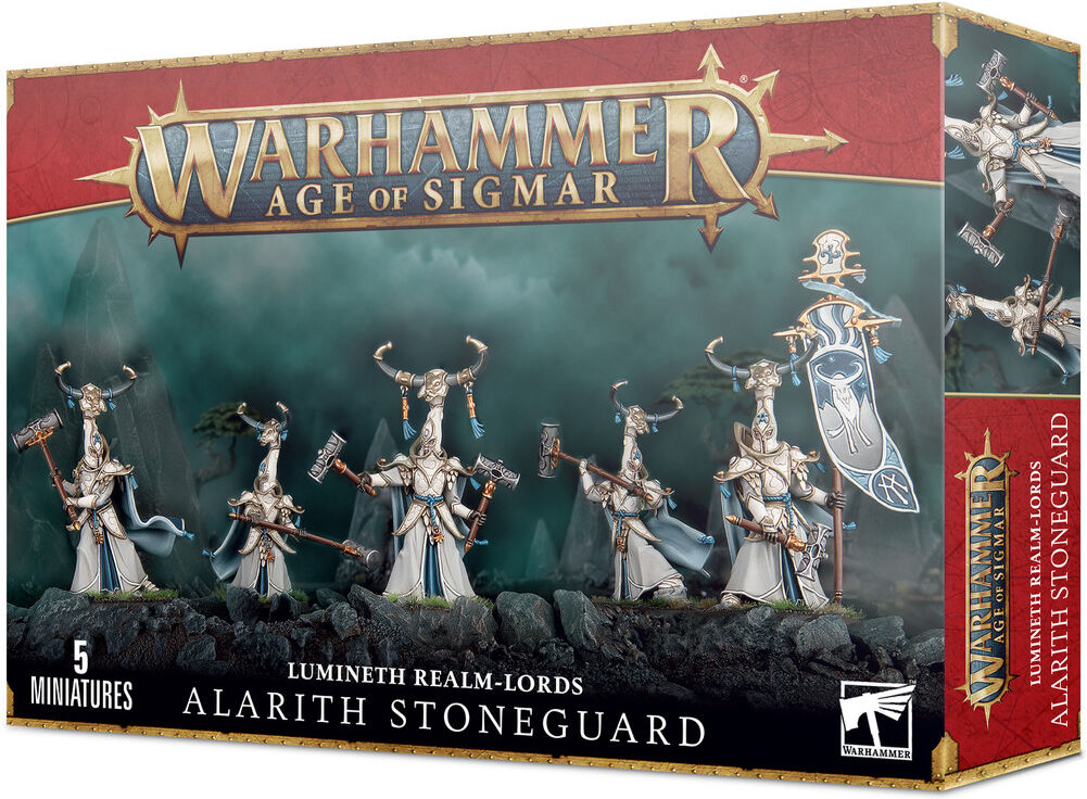 Games Workshop Warhammer Age Of Sigmar - Lumineth Realm-Lords: Alarith Stoneguard