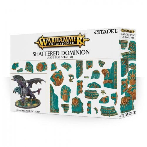 Games Workshop Warhammer Age Of Sigmar - Shattered Dominion: Large Base Detail Kit