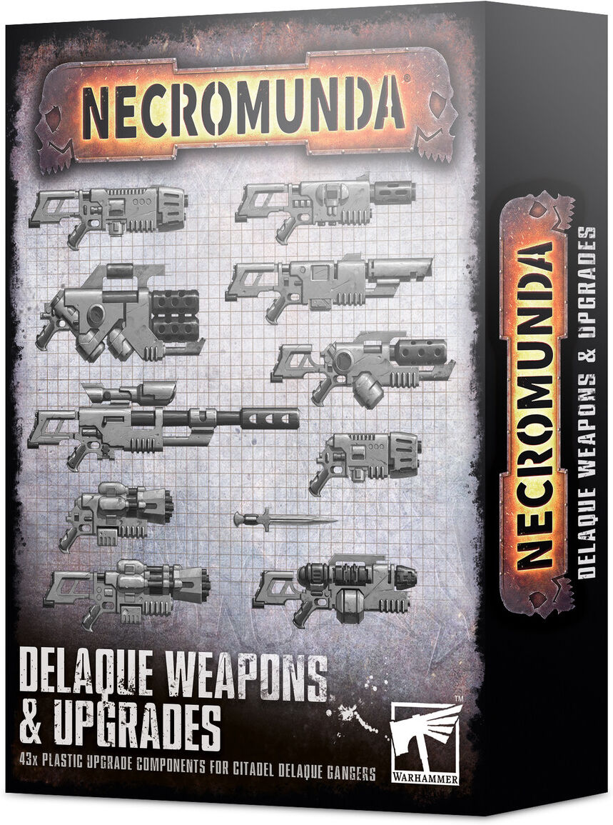 Games Workshop Necromunda - Delaque Weapons And Upgrades