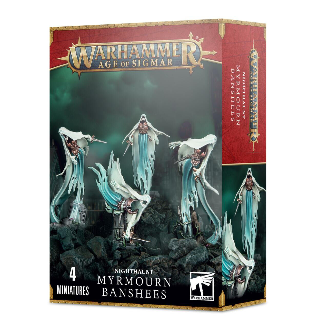 Games Workshop Warhammer Age Of Sigmar - Nighthaunt: Myrmourn Banshees