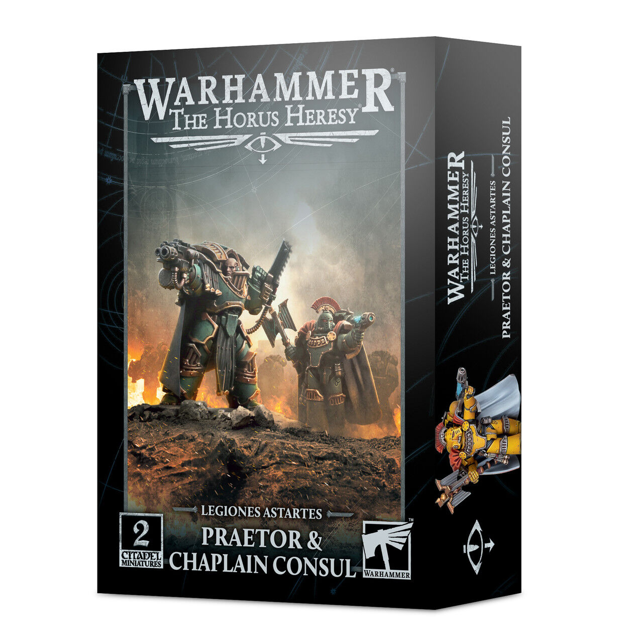 Games Workshop Warhammer: The Horus Heresy - Legiones Astartes Praetor And Chaplain Consul