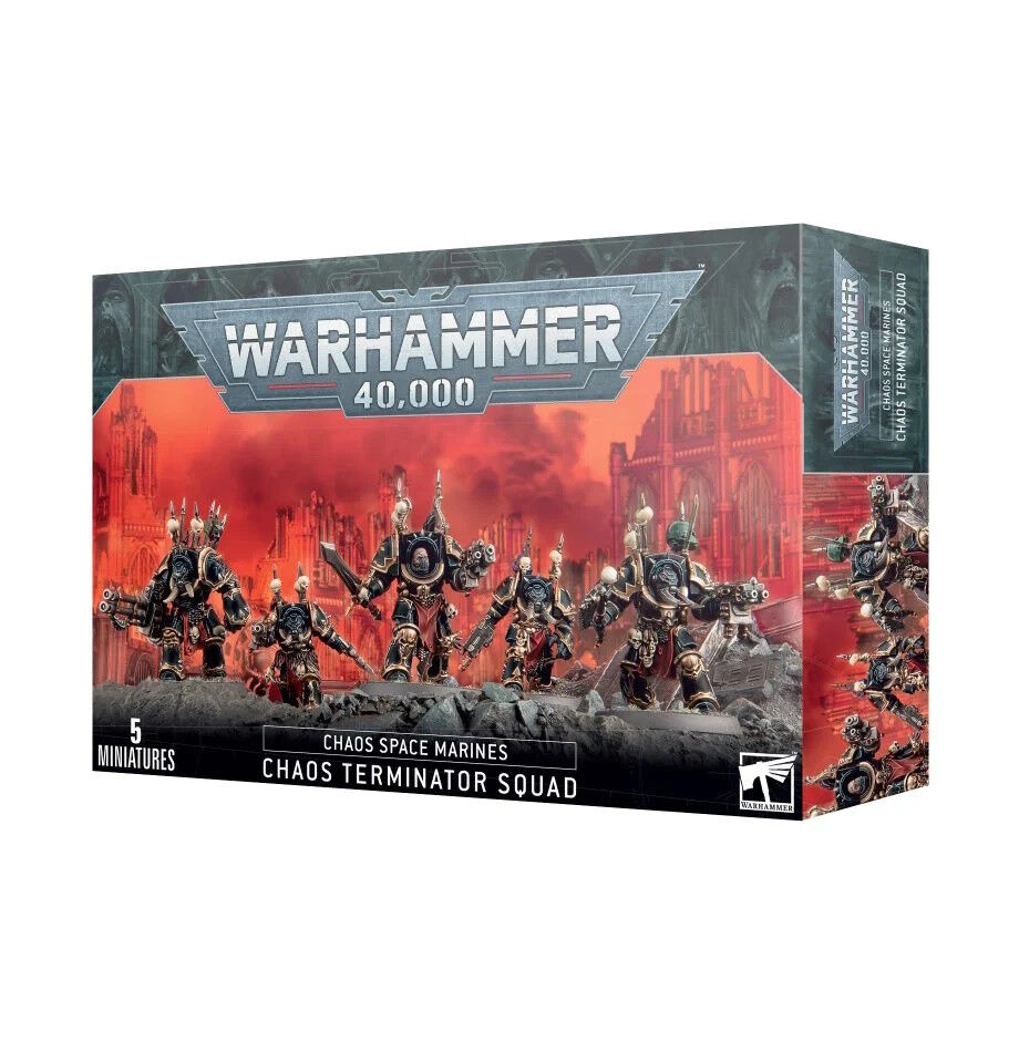 Games Workshop Warhammer 40,000 - Chaos Space Marines: Terminators