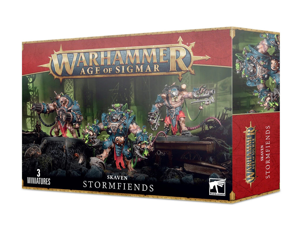 Games Workshop Warhammer Age Of Sigmar - Skaven: Stormfiends