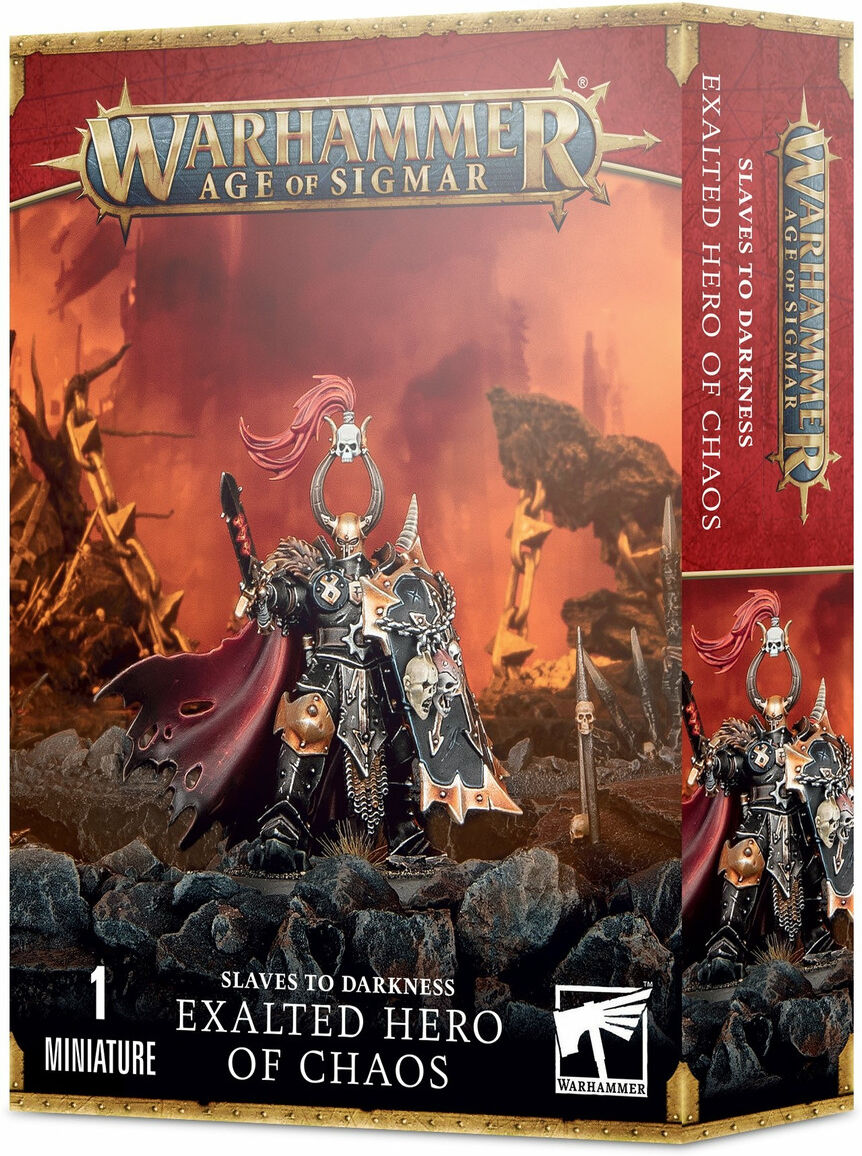 Games Workshop Warhammer Age Of Sigmar - Slaves To Darkness: Exalted Hero Chaos