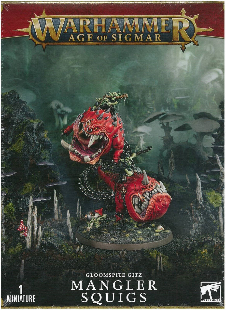 Games Workshop Warhammer Age Of Sigmar - Gloomspite Gitz: Mangler Squigs