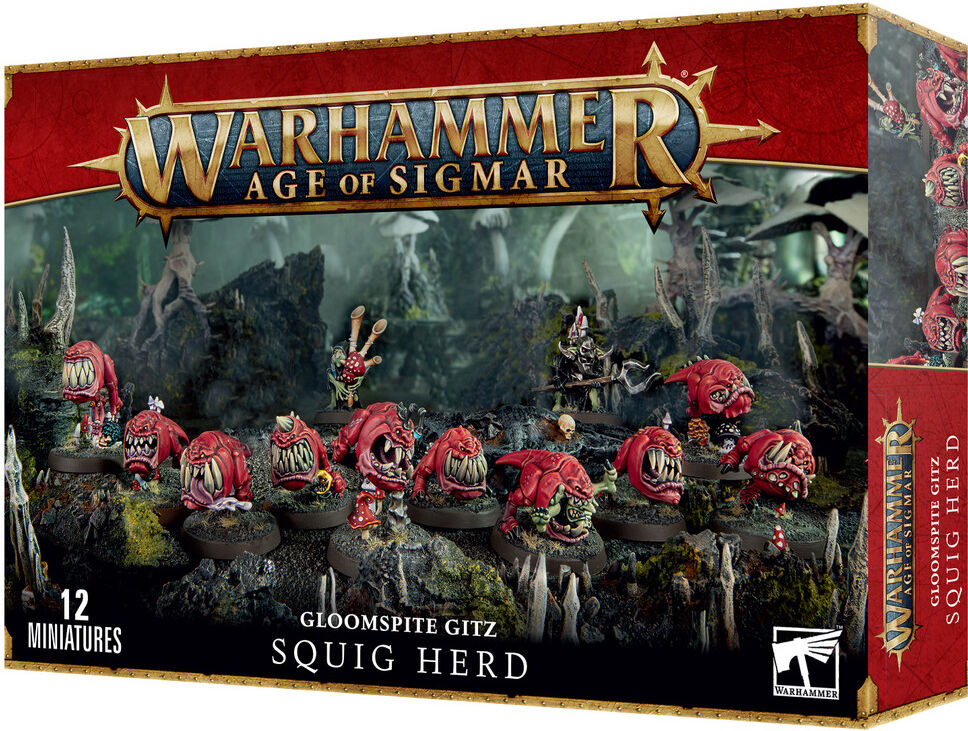 Games Workshop Warhammer Age Of Sigmar - Gloomspite Gitz: Squig Herd