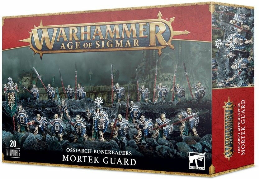 Games Workshop Warhammer Age Of Sigmar - Ossiarch Bonereapers: Mortek Guard (Refresh)