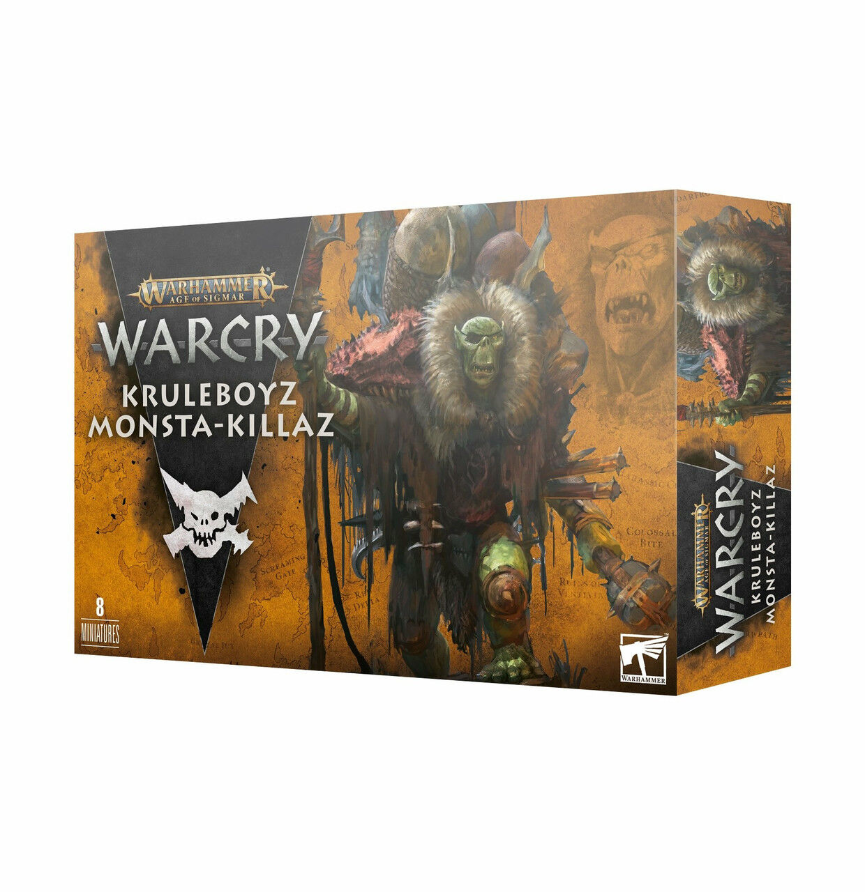 Games Workshop Warcry - Orruk Warclans: Kruleboyz Monsta-Killaz