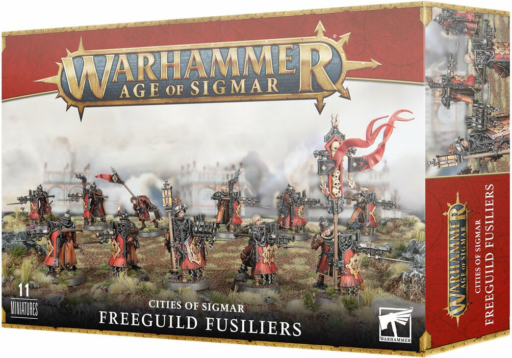 Games Workshop Warhammer Age Of Sigmar - Cities Sigmar: Freeguild Fusilliers