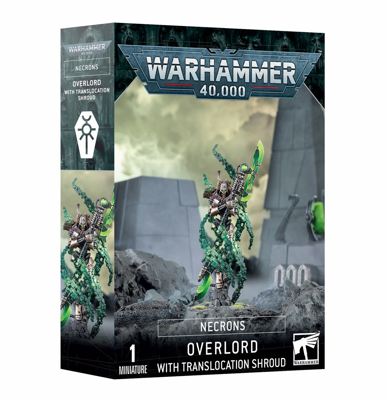 Games Workshop Warhammer 40,000 - Necrons: Overlord With Translocation Shroud