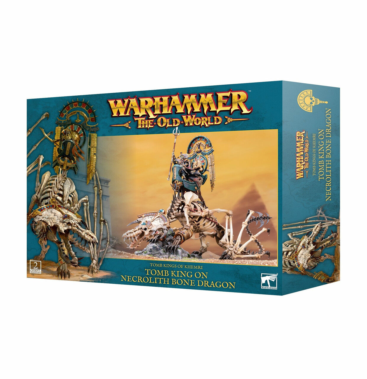 Games Workshop Warhammer: The Old World - Tomb Kings Of Khemri: King On Necrolith Bone Dragon