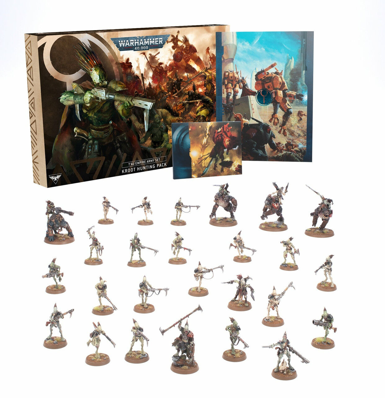 Games Workshop Warhammer 40,000 - T'au Empire Army Set: Kroot Hunting Pack