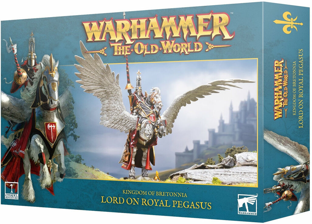 Games Workshop Warhammer: The Old World - Kingdom Of Bretonnia: Lord On Royal Pegasus