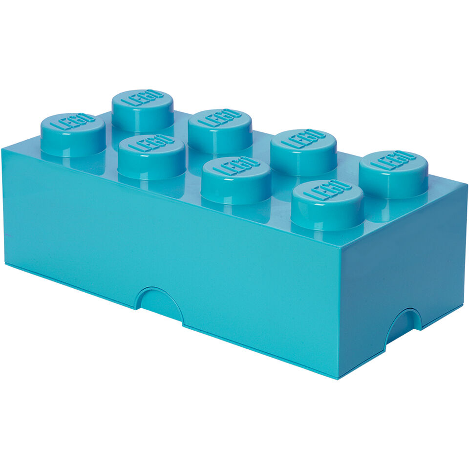 Room Copenhagen LEGO Storage Brick 8 - Medium Azur