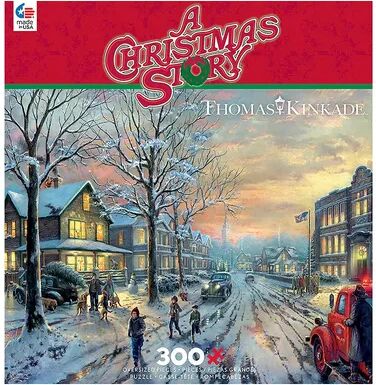 Ceaco A Christmas Story 300-piece Puzzle & Poster Set, Multicolor, OTHER