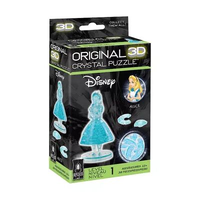 University Games 3D Crystal Puzzle - Disney's Alice in Wonderland 38-Pieces, Multicolor