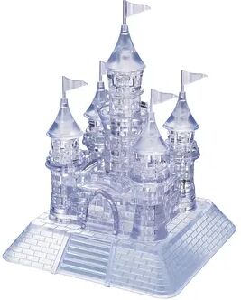 BePuzzled Deluxe 3D Crystal Castle Puzzle, Multicolor