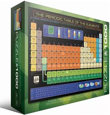 Eurographics 1000-pc. Periodic Table of Elements Jigsaw Puzzle, Multicolor