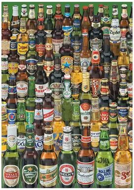 Educa 1000-pc. Beers Jigsaw Puzzle, Multicolor