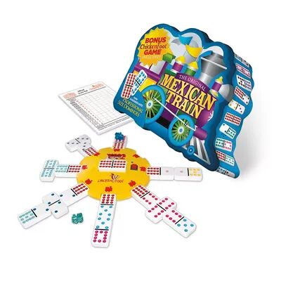 Puremco Mexican Train Deluxe Domino Set, Multicolor