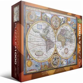 Eurographics 1000-pc. Antique World Map Jigsaw Puzzle, Multicolor