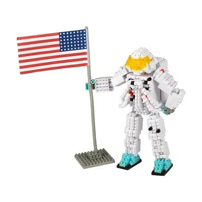 University Games 3D Pixel Puzzle Deluxe - Astronaut 517-Pieces, Multicolor