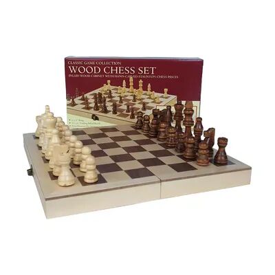 John N. Hansen Co. Folding Chess Game by John N. Hansen Co., Multicolor