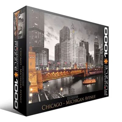Eurographics 1000-pc. City Collection Chicago Michigan Avenue Jigsaw Puzzle, Multicolor