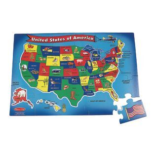 USA Floor Puzzle 51 Pieces by Melissa and Doug