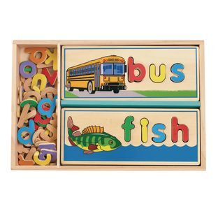 See and Spell Picture Puzzle by Melissa and Doug
