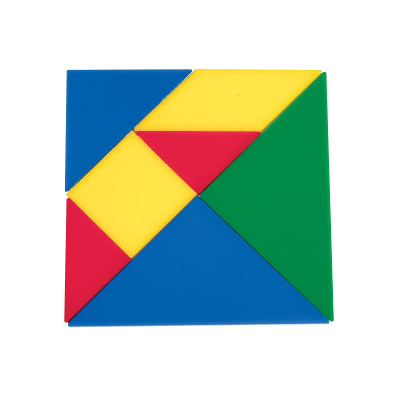 Tangram Dissection Puzzles - 28 Pieces  Assorted