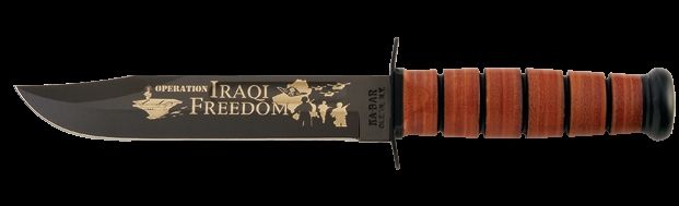 Photos - Knife / Multitool Ka-Bar Knives  Operation Iraqi Freedom Commemorative  Knife, A 