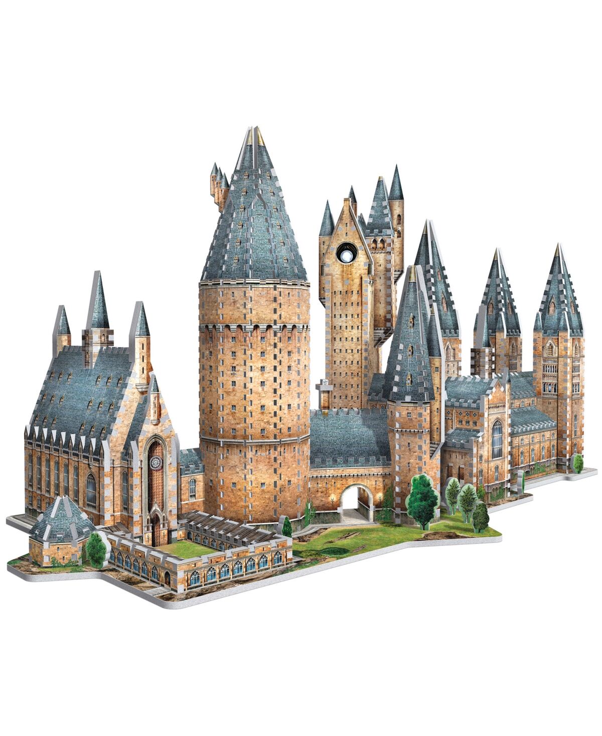 University Games Wrebbit Harry Potter Collection Hogwarts Castle 2 3D Puzzles Great Hall and Astronomy Tower, 1725 Pieces
